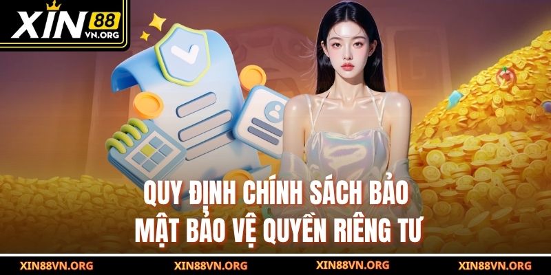 Quy định chính sách bảo mật bảo vệ quyền riêng tư